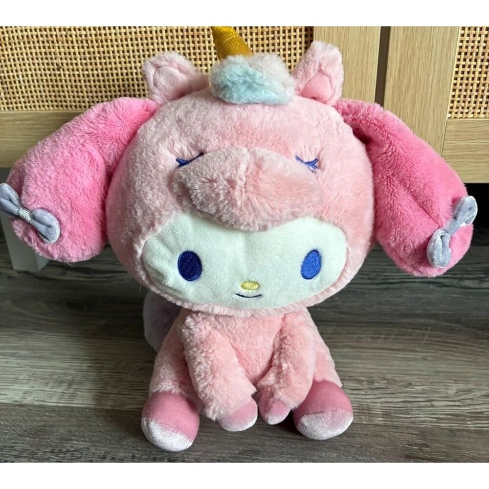 Sanrio My Melody Pink Unicorn 9.5” Plush Stuffed Animal